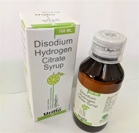 Uriflo Disodium Hydrogen Citrate Mg Packaging Size Ml At Rs