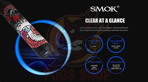 Smok Minione Pod Disposable บุหรี่ไฟฟ้า น้ำยาบุหรี่ไฟฟ้า Pod System Bypodsshop