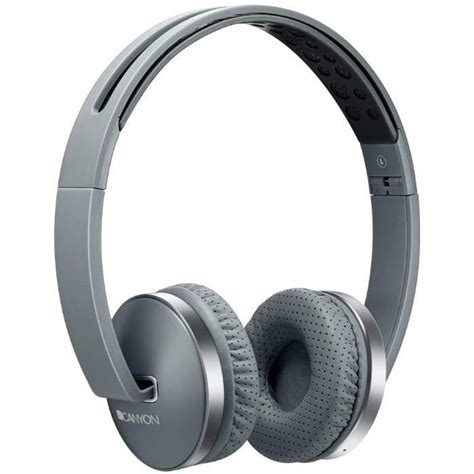 Серые беспроводные наушники Canyon Foldable Headset Grey с микрофоном ...