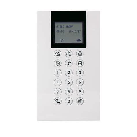 Risco Wireless Panda Keypad With Prox For Agility Rw Kpp D Lsc