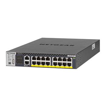 NETGEAR M4300-16X 16 Port 10GbE Smart Managed Switch LN106222 - XSM4316PA-100NES | SCAN UK