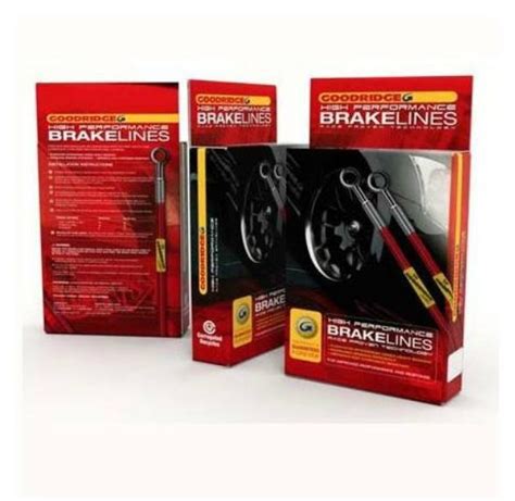 Stainless Steel Braided Brake Hoses By Goodridge For Mercedes 190 W201