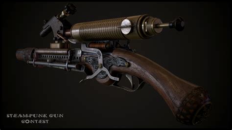 Artstation Steampunk Gun