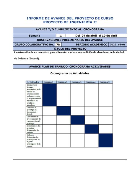 Compilacion Informes Semanales Grupo 212027 78 INFORME DE AVANCE DEL