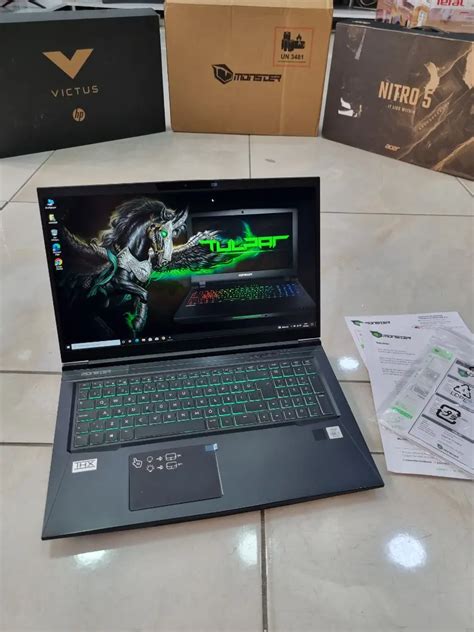 17 3 RTX3060 Monster Tulpar Gaming Notebook Dizüstü Bilgisayar