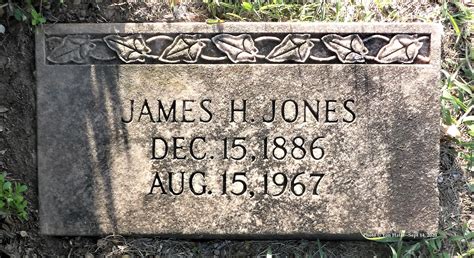 James Henry Jones 1886 1967 Find A Grave Memorial