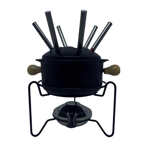 Aparelho De Fondue Lugano Preto Pe As Wincy Shopee Brasil