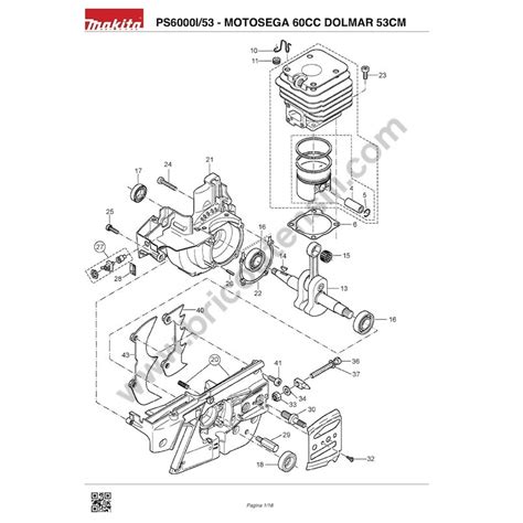 Dolmar Spare Parts For Chainsaw Ps I