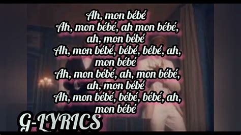 Dadju Ah mon bébé LYRICS FT MHD G LYRICS YouTube