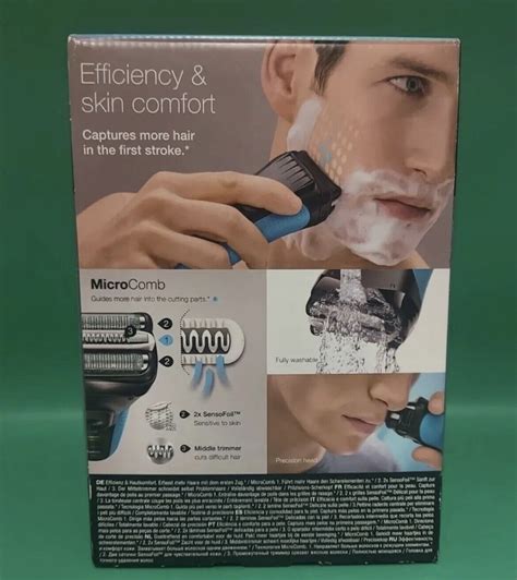 BRAUN Series 3 ProSkin 3040s Wet Dry Mens Electric Shaver Brand New