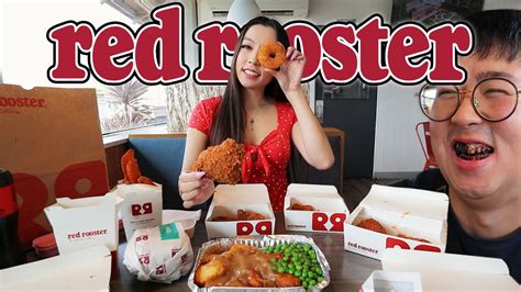 Crispy Fried Chicken Fast Food In Australia Red Rooster Review Youtube