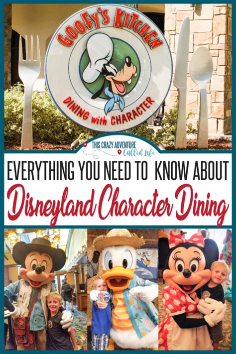 Character Dining at Disneyland - Everything You Need To Know - This ...