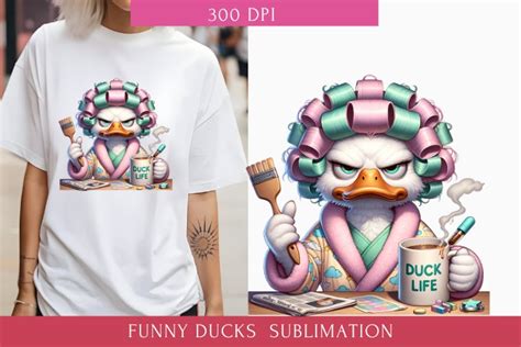 Funny Ducks Sublimation Funny Ducks Clipart