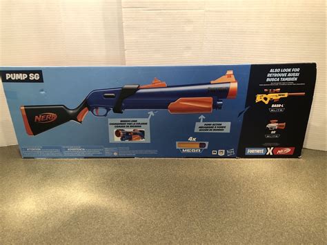 Mavin Nerf Fortnite Pump Sg Blaster Pump Action Mega Dart Ages 8 Toy Gun Shotgun