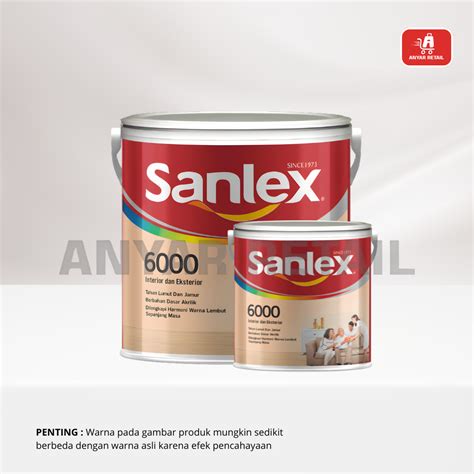 jual sanlex  white cat tembok interior shopee indonesia