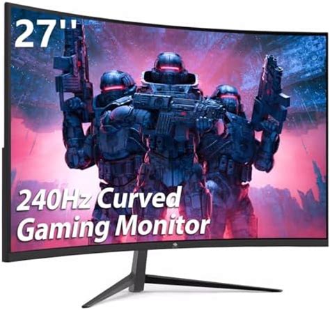 Z Edge 24 Inch Curved Gaming Monitor 180Hz 1ms MPRT 16 9 Full HD 1080P