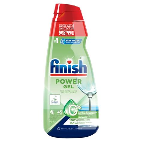 Finish Power Gel 0 Żel do mycia naczyń w zmywarce 900 ml Zakupy