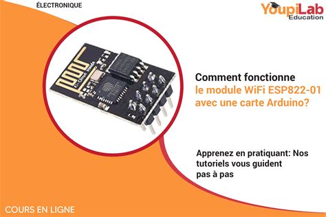 Comment Fonctionne Le Module WiFi ESP8266 01 Avec Une Carte Arduino