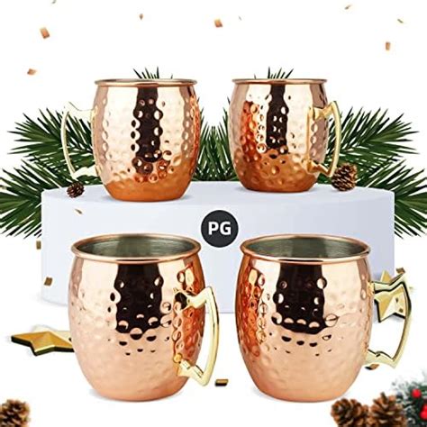 Amazon Copper Wine Glasses Set Of Oz Gleaming Solid