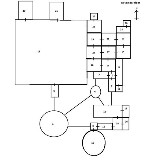 November Floor Map Rdungeon23