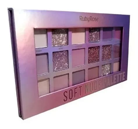 Paleta De Sombras Ruby Rose Soft Nude Feels Mercadolivre