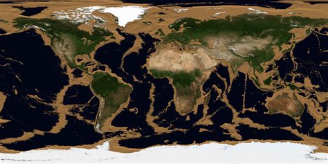 Indian Ocean Floor Topography Map