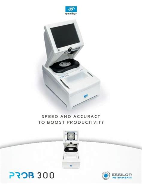 Brochures Finishing And Dispensing Equipment Essilor Instruments Usa