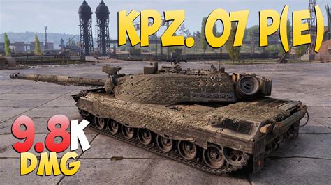 Kpz P E Kills K Dmg Close World Of Tanks Youtube