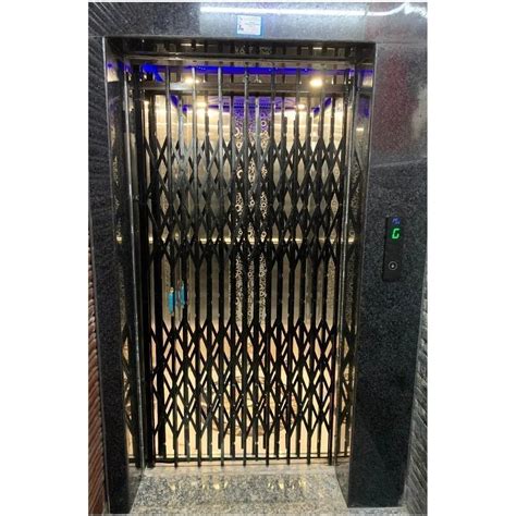 Chakra Elevator Manual Door Passenger Lifts With Machine Room Maximum