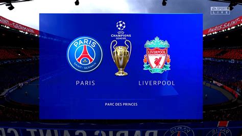 Fifa Psg Vs Liverpool Champions League Ucl Full Match