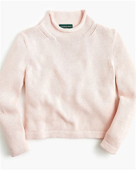 Jcrew Womens 1988 Rollneck™ Cropped Sweater For Women