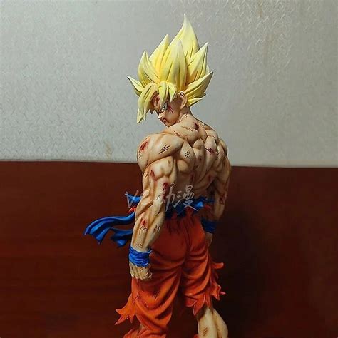 Cm Dragon Ball Z Gk Son Goku Majin Vegeta Figure Gk Super Saiyan