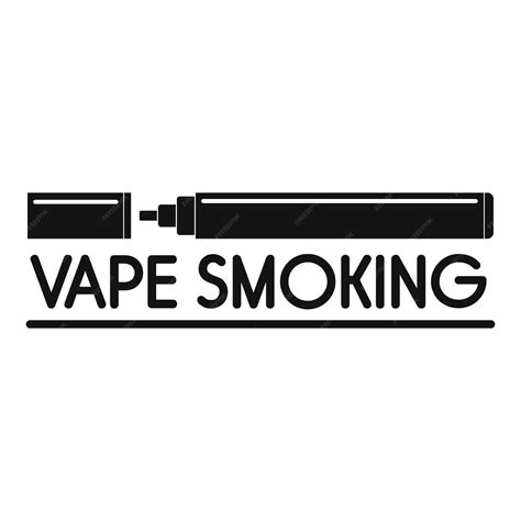 Premium Vector Vape Smoking Logo Simple Illustration Of Vape Smoking