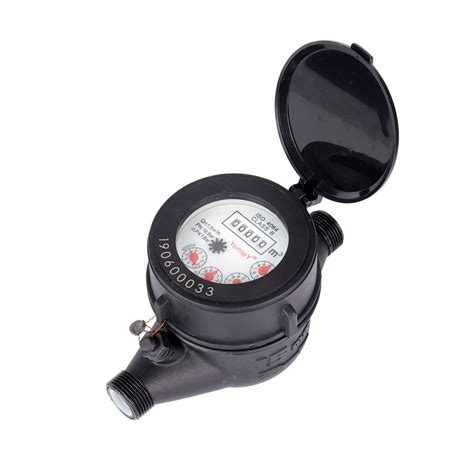 Potable Residential Nylon Multijet Dry Dial Rotary Vane Water Meter