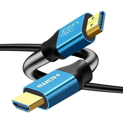 Câble HDMI 2 0 haute vitesse Ultra HD 2m Câble HDMI 2 0b 4K 60Hz