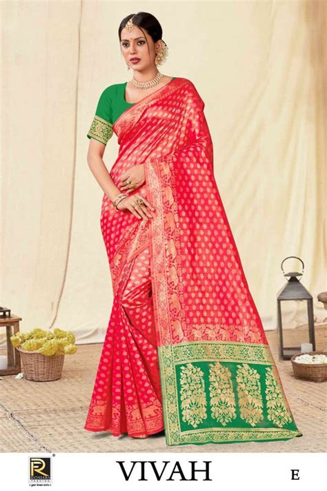 Ronisha Vivah Banarasi Silk Saree Wholesaler Of Saree In Surat