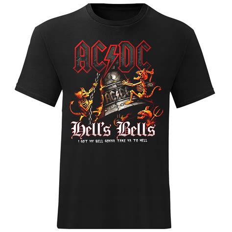 M Ski T Shirt Koszulka Acdc Ac Dc Hells Bells L Allegro Pl