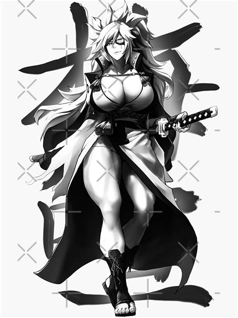 Baiken Sticker For Sale By Worldofstar Redbubble