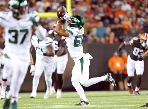 Cleveland Browns Vs New York Jets In The Hall Of Fame Preseason Game