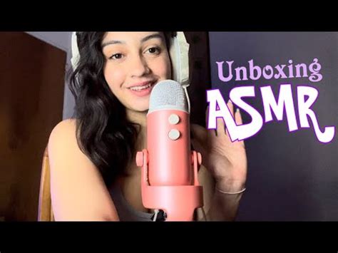 ASMR EN ESPAÑOL UNBOXING VAMOS A ABRIR MIS JUGUETITOS MI PRIMER