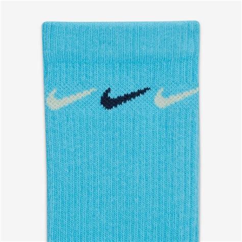 Kit De Meias Cano Alto Nike Everyday Plus Cushioned Adulto Pares