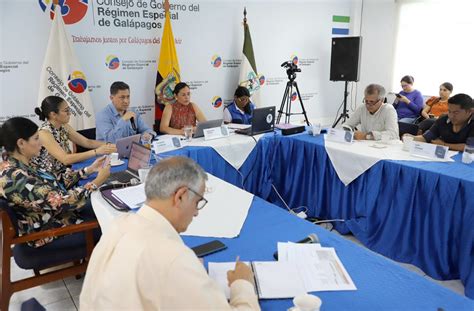 Pleno Del Consejo De Gobierno Del Régimen Especial De Galápagos Aprueba