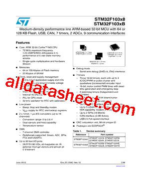 Stm F C H Tr Pdf Stmicroelectronics