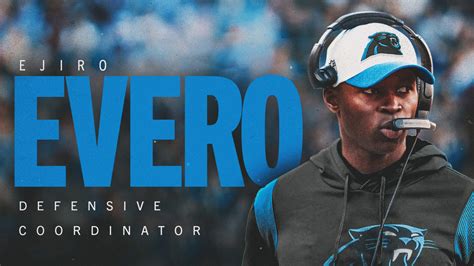 Panthers agree to terms with Ejiro Evero to become defensive coordinator