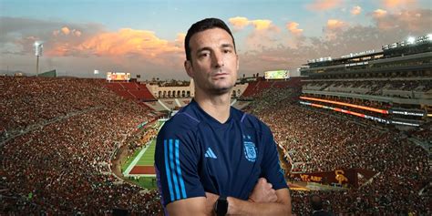 Scaloni Vuelve Al Estadio En El Que Debut Como Dt De Argentina C Mo