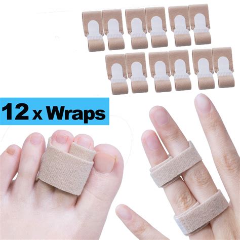 Buy Sumifun Toe Splint Straightener 12 Pcs Finger Protectors Buddy