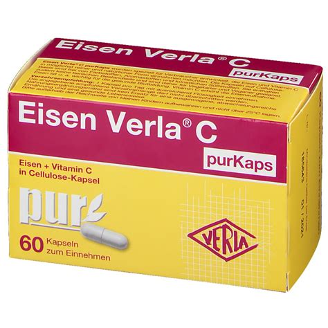 Eisen Verla C PurKaps 60 St Shop Apotheke