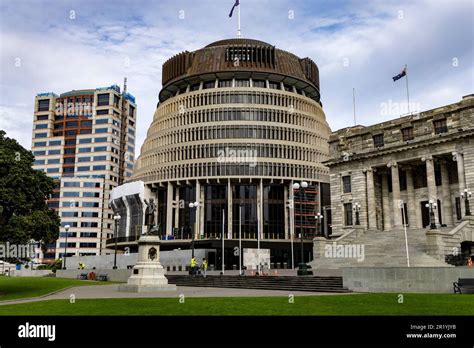 Wellington New Zealand Parliament Building Stock Photo - Alamy