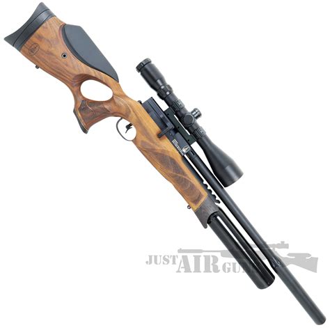 BSA R12 CLX Pro PCP Air Rifle Walnut Stock 22