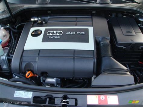 2007 Audi A3 2 0T 2 0 Liter FSI Turbocharged DOHC 16 Valve 4 Cylinder